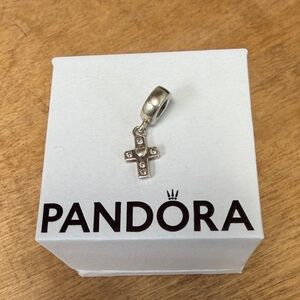 Pandora Silver Cross Pendant